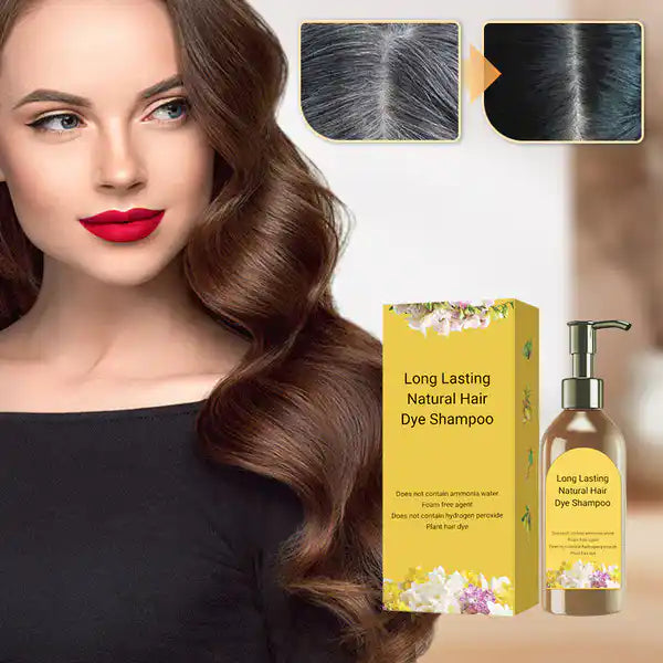 Long Lasting Natural Hair Dye Shampoo - 2