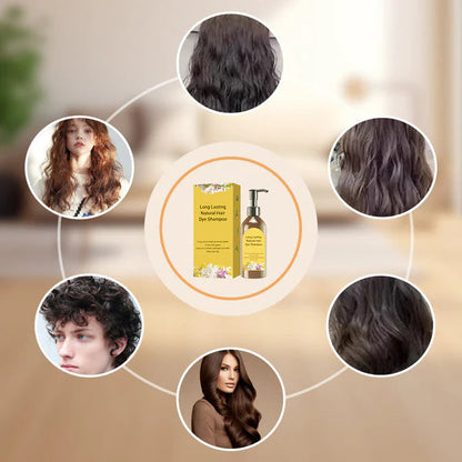 Long Lasting Natural Hair Dye Shampoo - 2